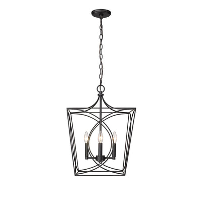 Millennium Lighting Tracy 4 Light Pendant Fixture in Multiple Finishes
