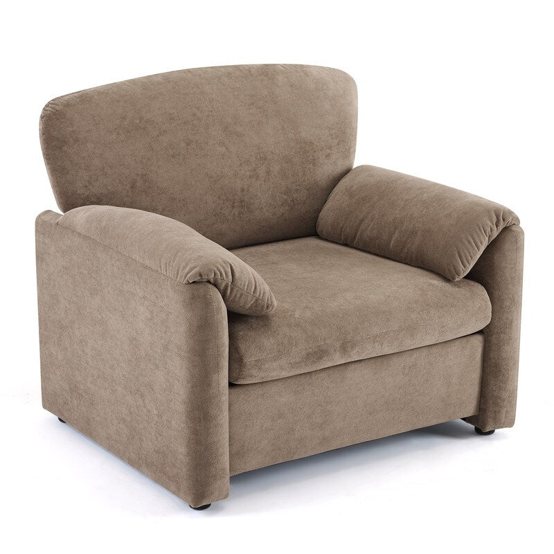 Modern Elephant Ears Armchair Accent Sofa Comfortable Seating for Living Room & Bedroom