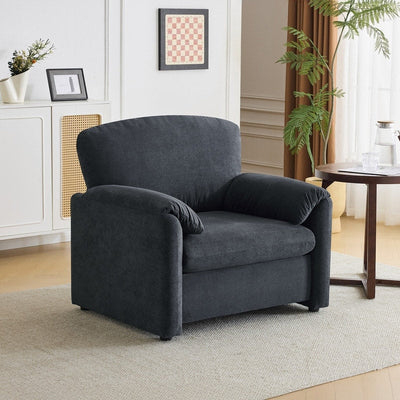 Modern Elephant Ears Armchair Accent Sofa Comfortable Seating for Living Room & Bedroom