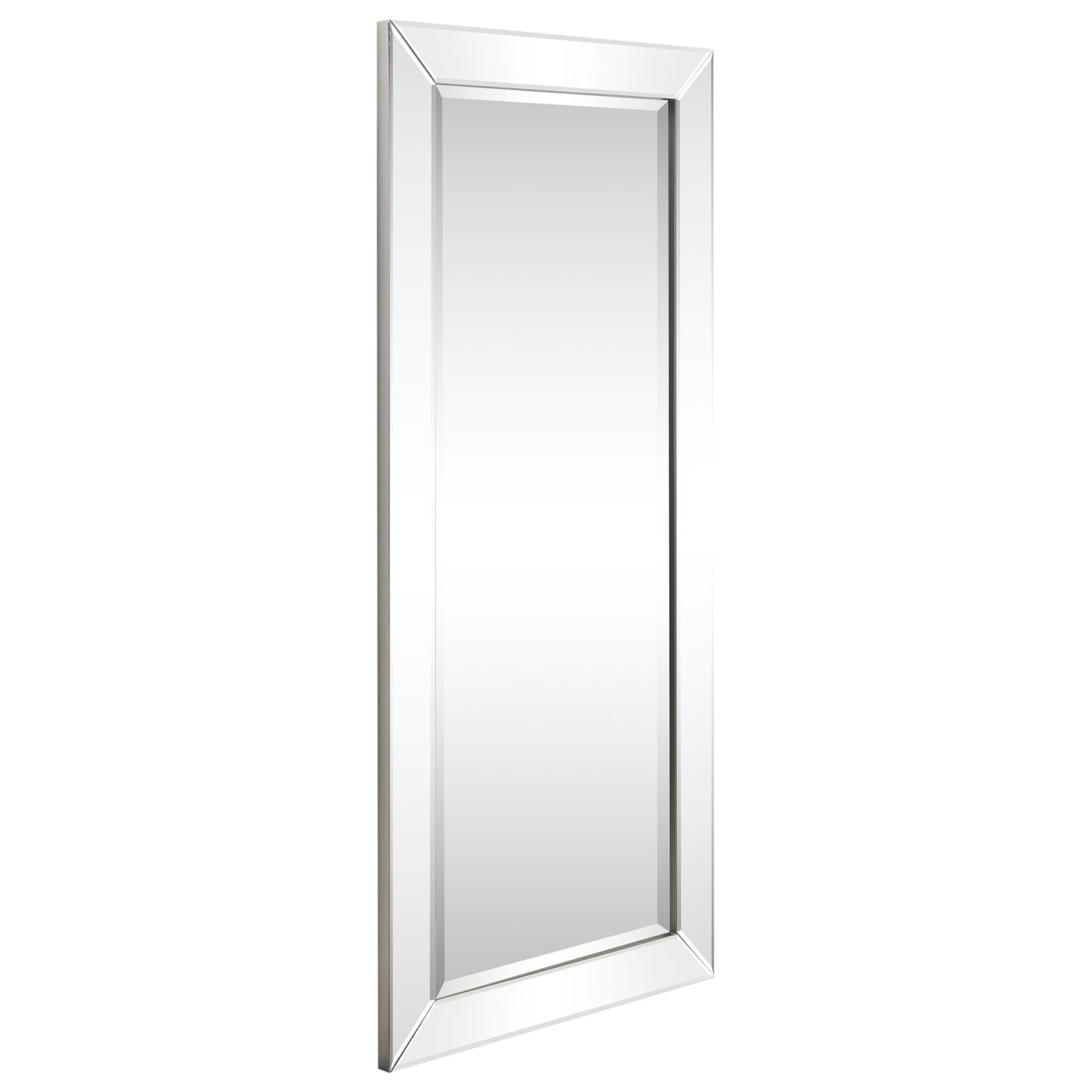 Beveled Rectangular Clear HD Wall Mounted Mirror for Bathroom, Vanity, Bedroom Mirrors, 3 sizes