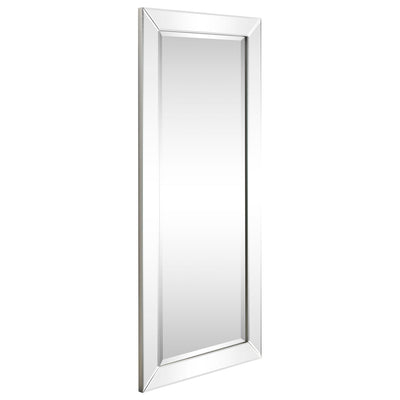 Beveled Rectangular Clear HD Wall Mounted Mirror for Bathroom, Vanity, Bedroom Mirrors, 3 sizes