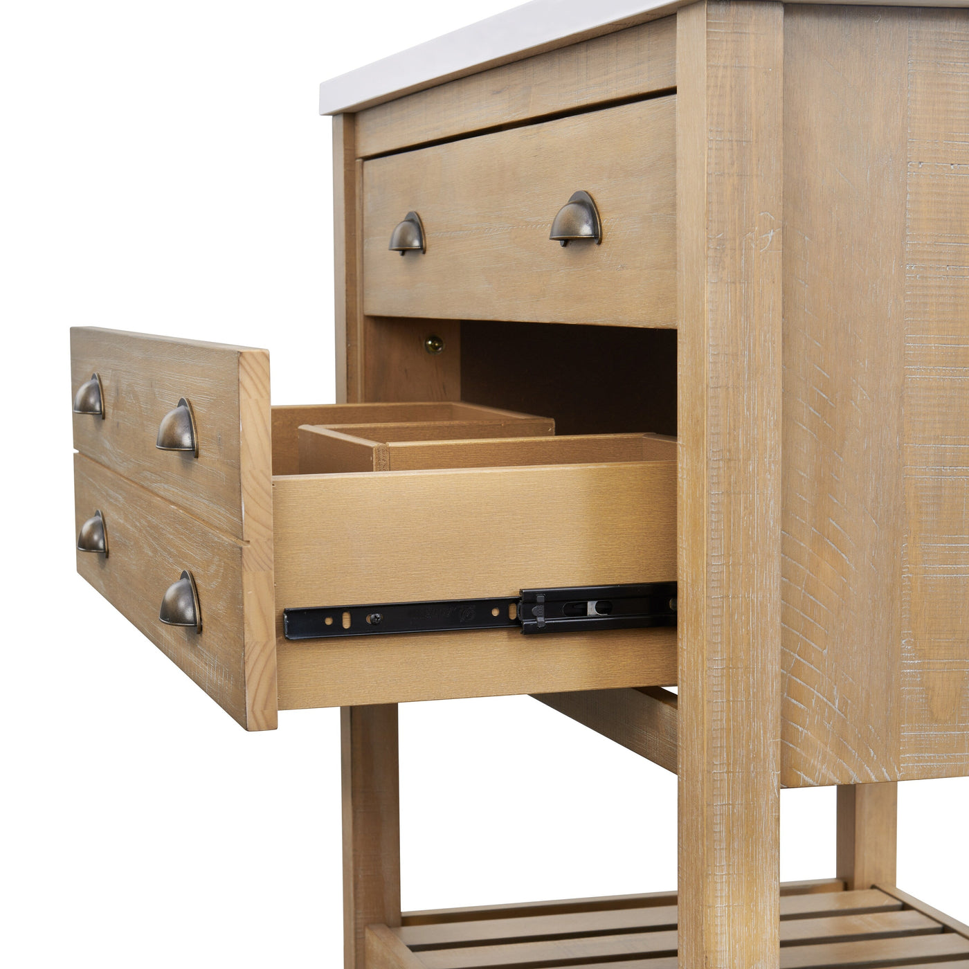 Monterey 37 Farmhouse Single Bathroom Vanity with Top