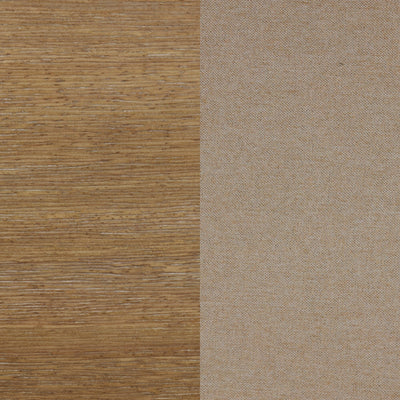 Gracie Modern Bar Stool, Boucle Upholstered Chair and Brushed Wooden Legs