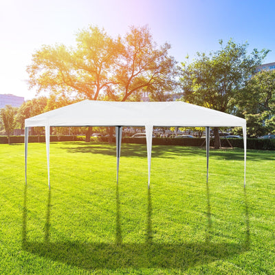 Outsunny Heavy Duty Pop Up Canopy with Sturdy Frame, UV Fighting Roof, Carry Bag for Patio, Backyard, Beach, Garden