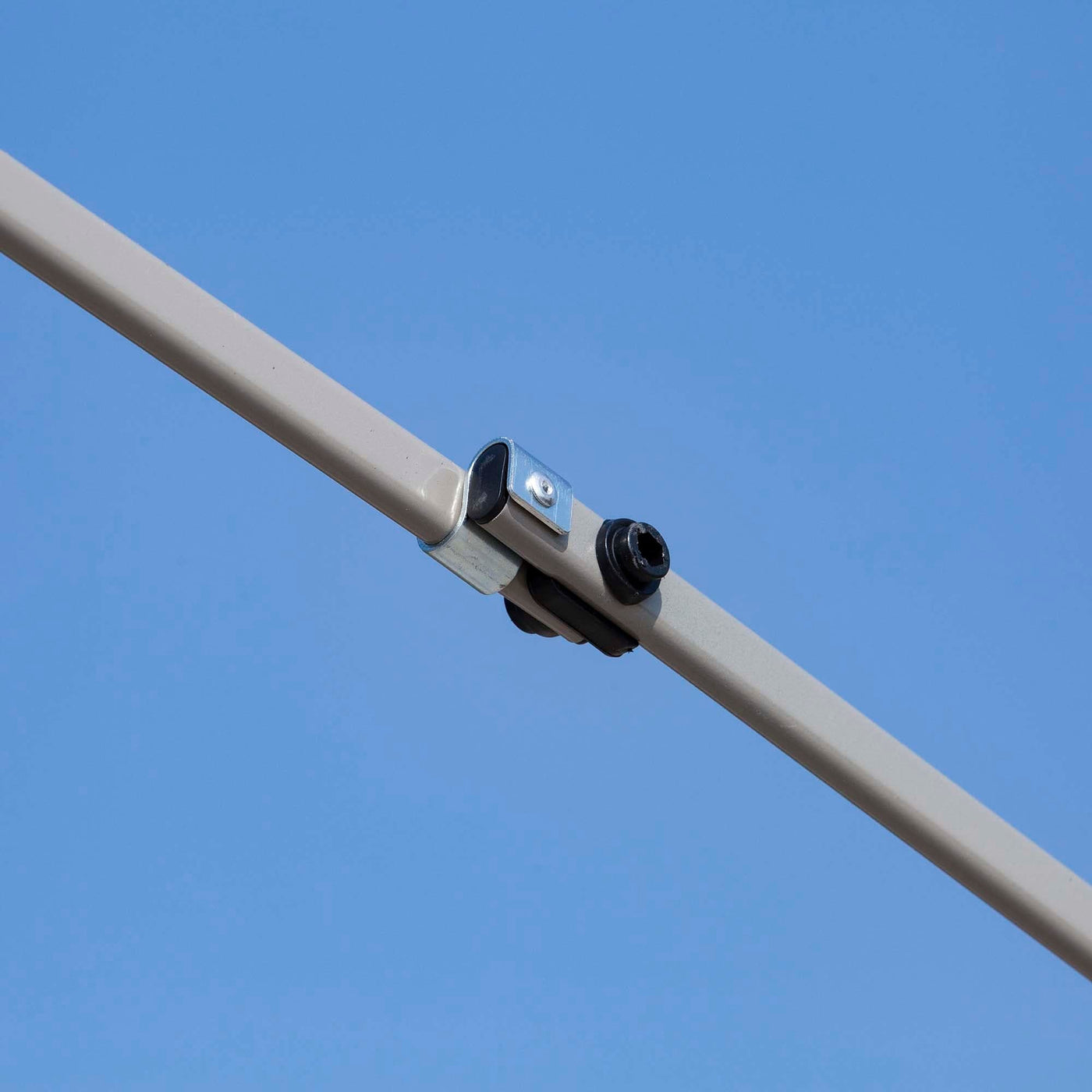 Outsunny 12' x 12' Pop Up Canopy Sun Shade Instant Tent Folding with Mesh Sidewall Netting, 3-Level Adjustable Height