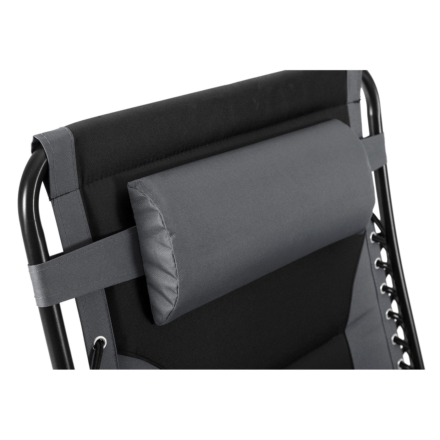 Oversize XL Padded Zero Gravity Lounge Chair Wider Armrest Adjustable Recliner with Cup Holder - N/A