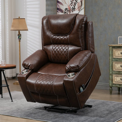 Oversized Electric Recliner Chair Elderly Power Lift Chair, 400 lbs.