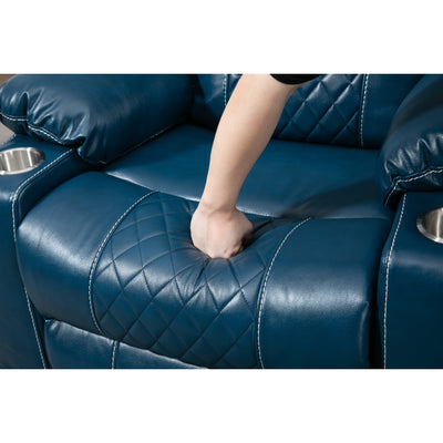 Oversized PU Leather Power Lift Recliner with Massage, Lumbar Heating, Cup Holder, 180¡ã Flat Lay