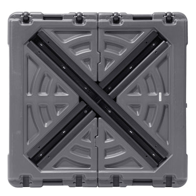 Pellebant 220 lbs Patio Cantilever Umbrella Base with Wheels - N/A