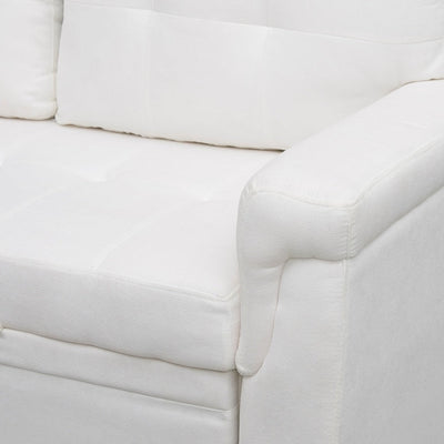 Reversible Sectional Sofa with Pull-Out Sleeper Bed, Hidden Storage Chaise, Durable Legs,