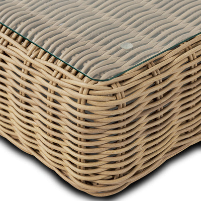 Poly & Bark Puglia Outdoor/Patio Corner Sectional Set with Coffee Table