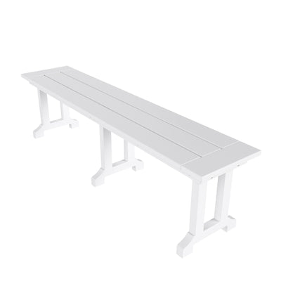 Polytrends Laguna Hdpe All Weather Outdoor Patio 65 Bench