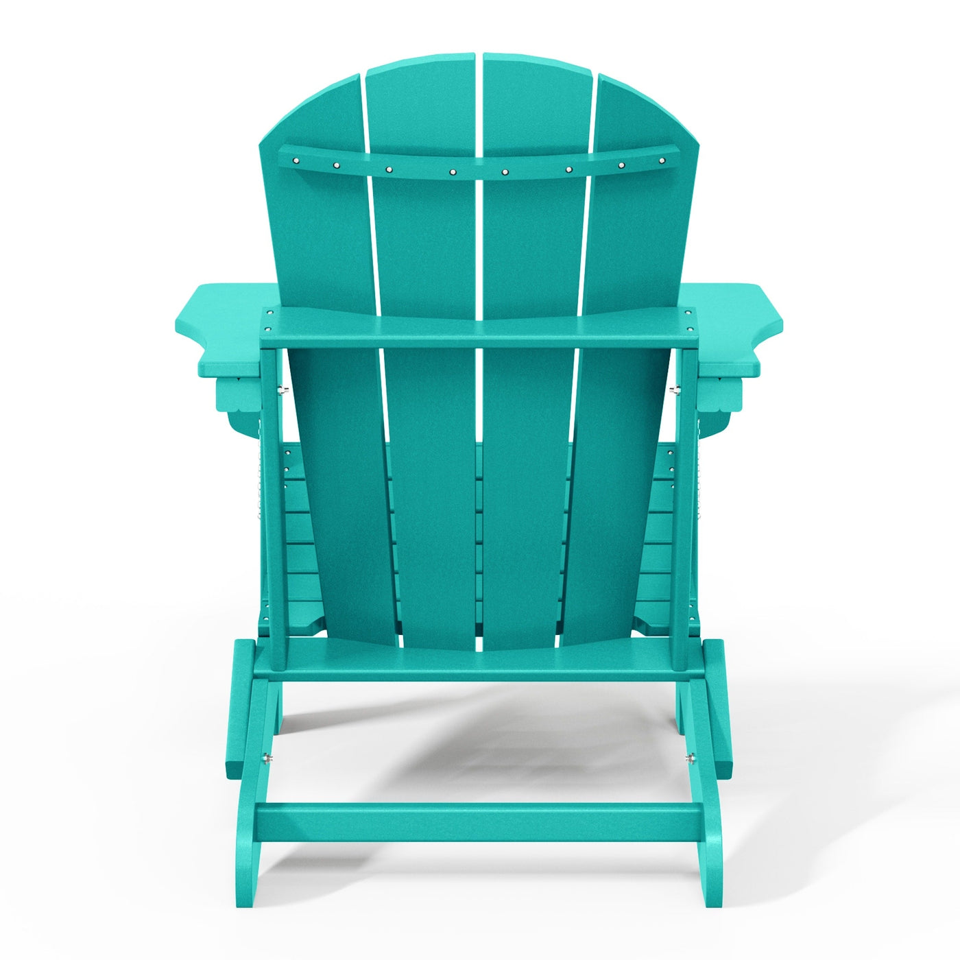Polytrends Laguna Fade Resistant All Weather Outdoor Patio Folding Adirondack Chair