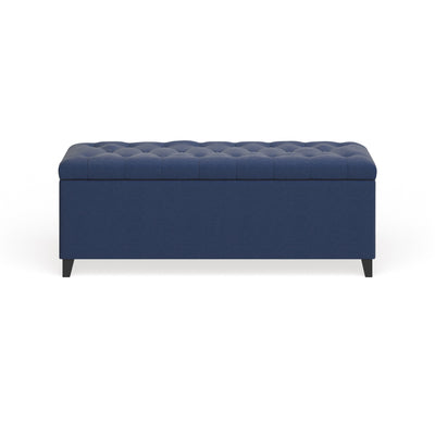 Madison Park Sasha Tufted Top Upholstered Storage Bench