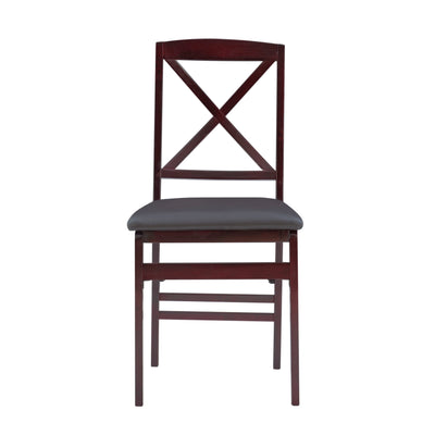 Porch & Den Espresso Folding Chair (Set of 2)