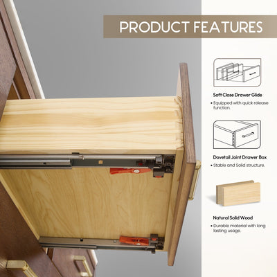 Porto Bath Vanity with White Quartz Stone Top without Mirror