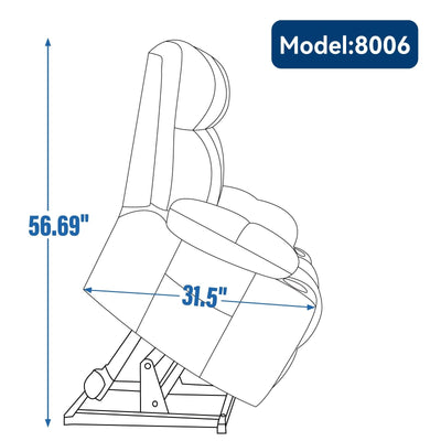 Power Lift Recliner Chair