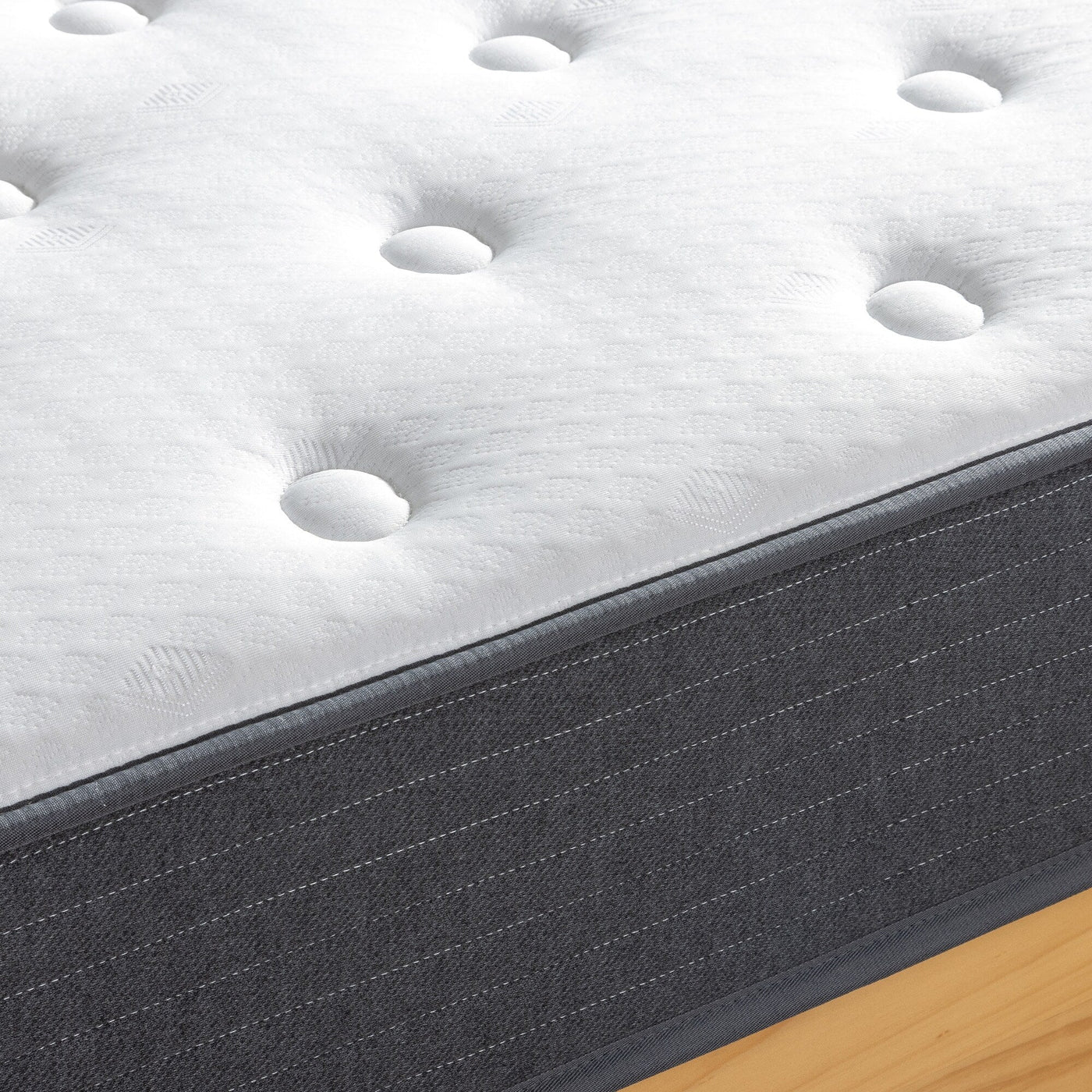Priage by ZINUS 8 Inch Comfort Essential Pocket Spring Hybrid Mattress