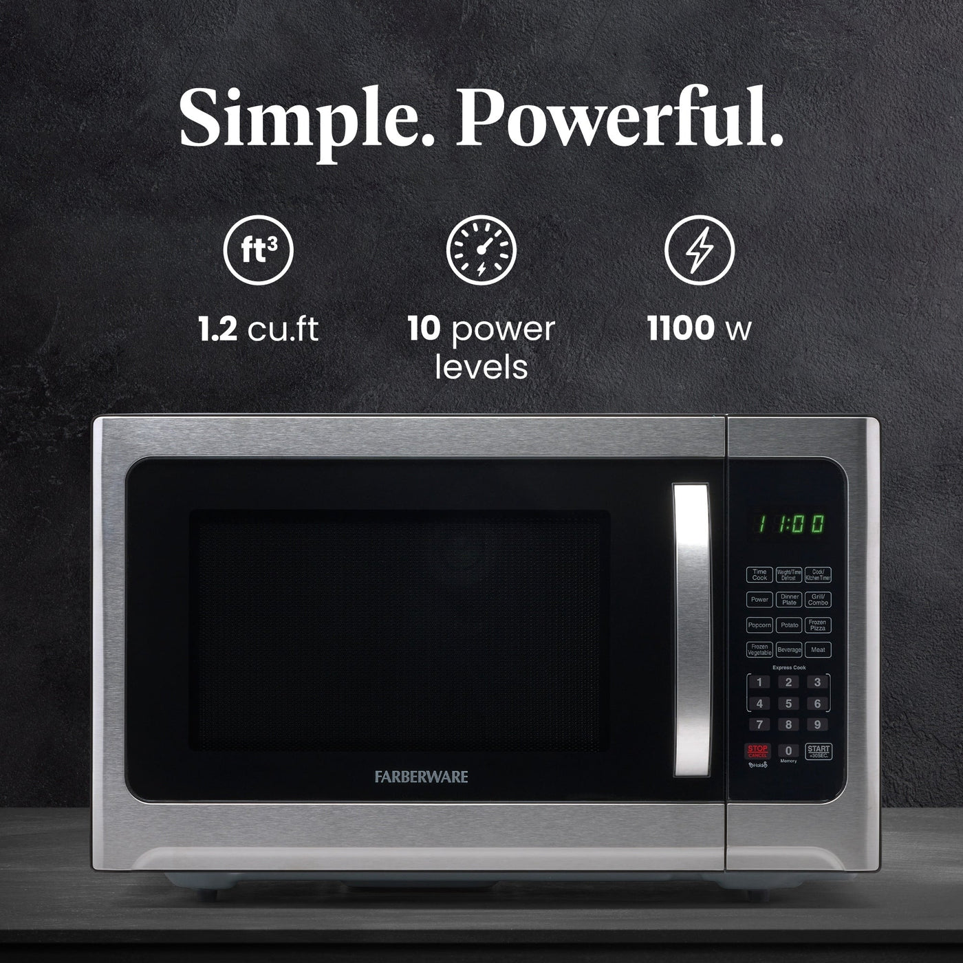 Professional 1.2 Cu.Ft. Microwave and Grill Oven