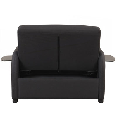 Pull Out Sofa Sleeper 3 in 1 with 2 Wing Table