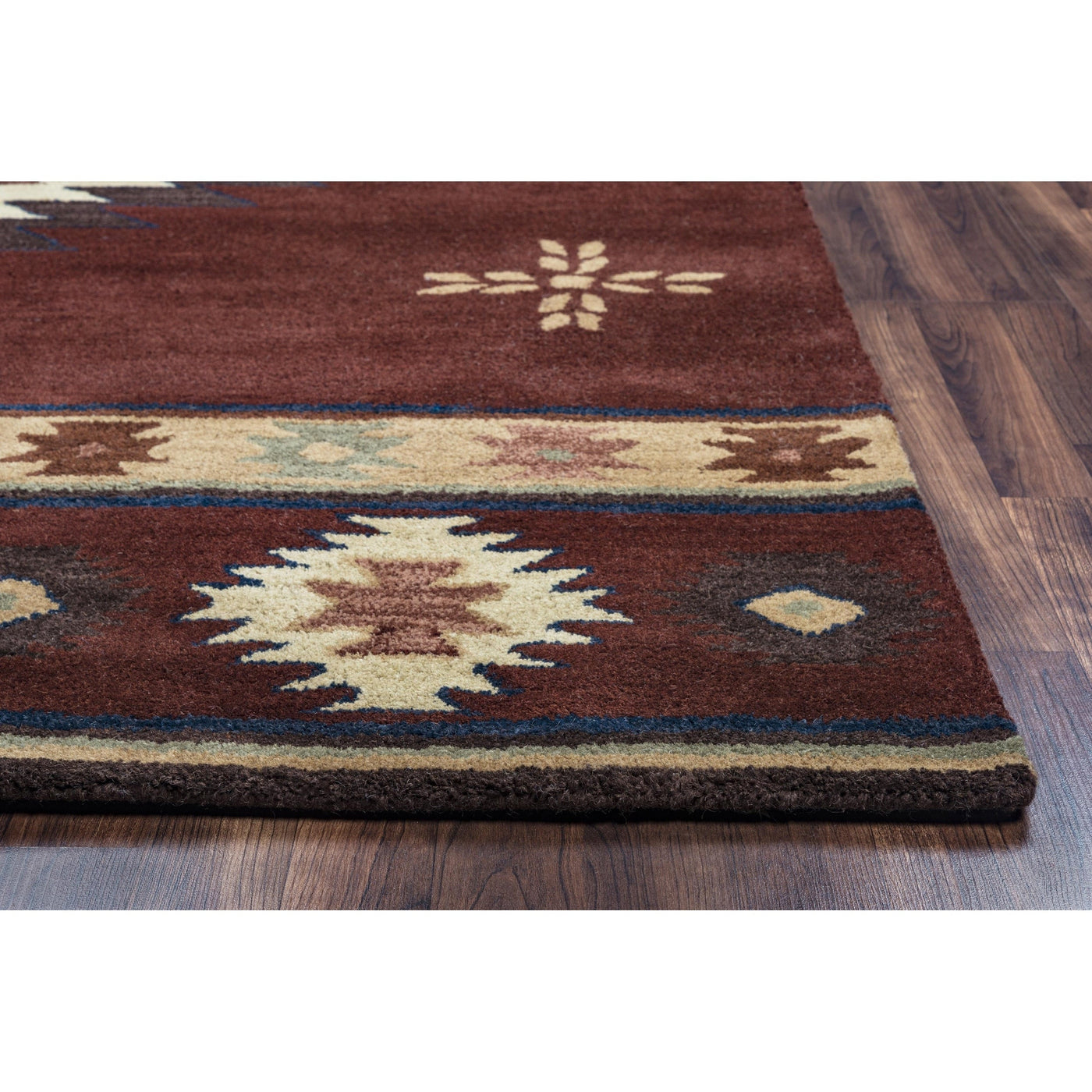 Alora Decor Ryder Southwestern Hand-tufted Wool Rug
