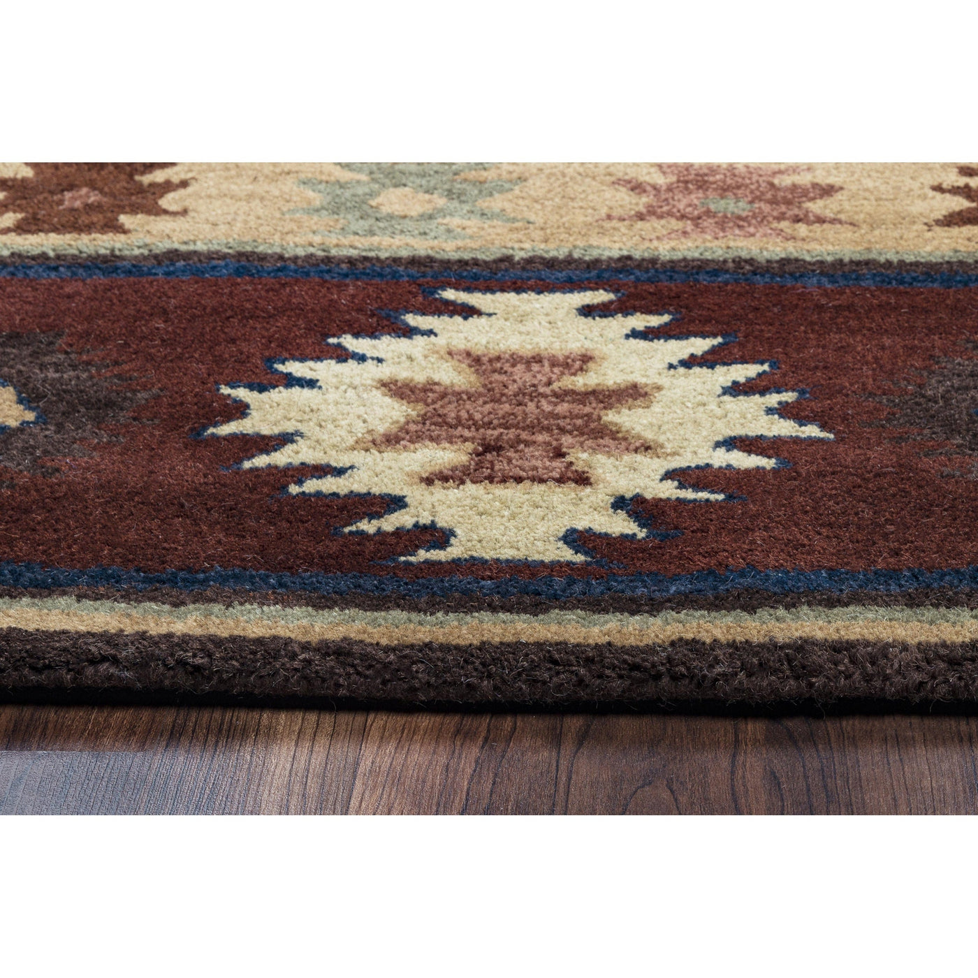 Alora Decor Ryder Southwestern Hand-tufted Wool Rug