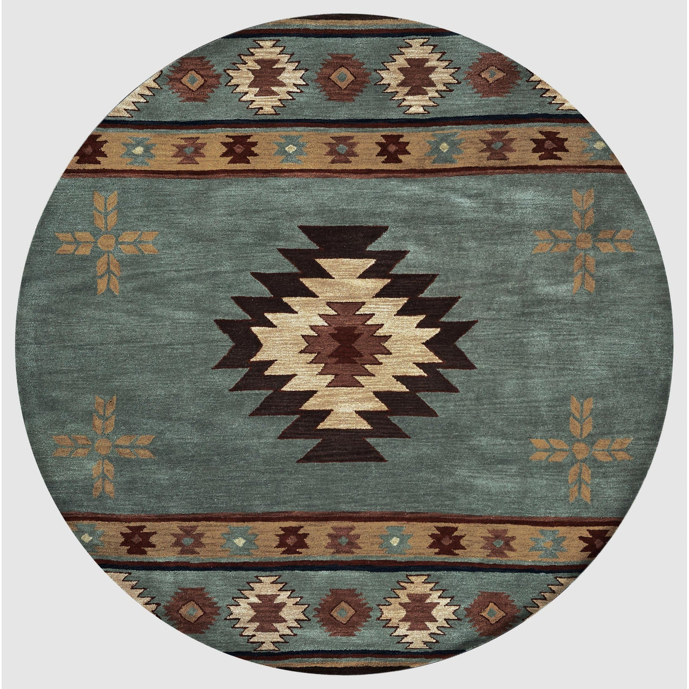 Alora Decor Ryder Southwestern Hand-tufted Wool Rug