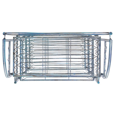 SAFAVIEH Bryn Victorian Wrought Iron 4-Tier Outdoor Bakers Rack - 25 In. W x 15 In. D x 63 In. H - 25W x 15D x 63H