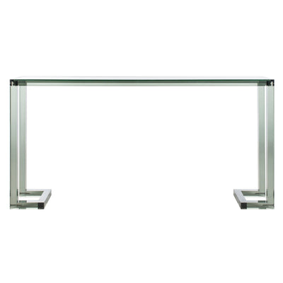 SAFAVIEH Couture Camryn Acrylic Console Table - Clear - 60 W x 10 L x 30 H - 52Wx10Dx30H