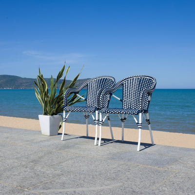 SAFAVIEH Doreth Arm Chair (Set of 2) - 23Wx36Dx25H