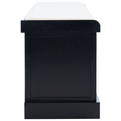 SAFAVIEH Fiorello 3-Drawer with Cushion Storage Bench - 47.3 W x 15 L x 19 H - 47Wx15Dx19H