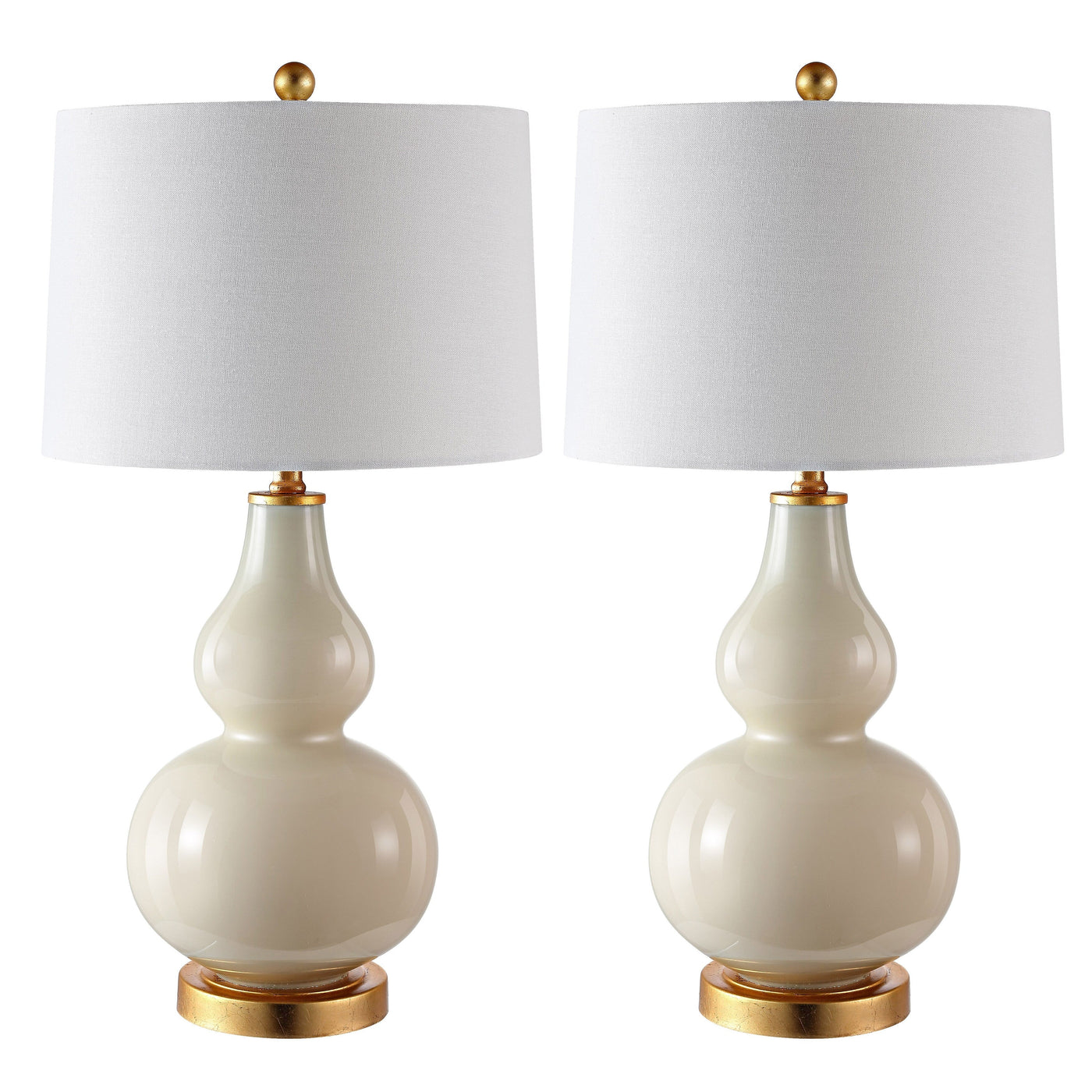 SAFAVIEH Lighting Diede Gourd Table Lamp (Set of 2) - 15x15x28.5 - 15Wx15Dx29H