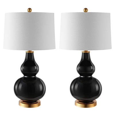SAFAVIEH Lighting Diede Gourd Table Lamp (Set of 2) - 15x15x28.5 - 15Wx15Dx29H