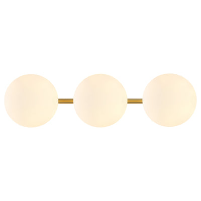 SAFAVIEH Lighting Lambrini 21 Traditional Wall Sconce (3-Bulb) - 6 W x 8 D x 21 H - 21Wx8Dx6H