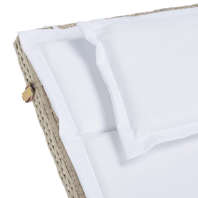 SAFAVIEH Outdoor Blaguna 3-Piece Sun Lounger Set - 83Wx20Dx24H