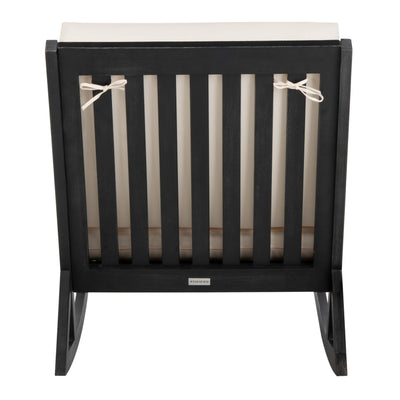 SAFAVIEH Outdoor Makaila Rocking Chair with Cushion - 26W x 31D x 38H
