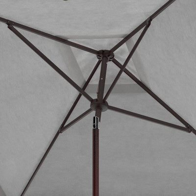 SAFAVIEH Outdoor Naima Valance 7.5 Ft Square Umbrella