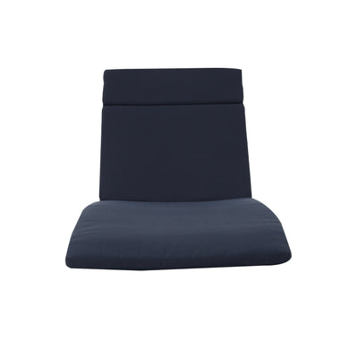 Salem Outdoor Cushion Set for Chaise Lounge - Cushions only (Set of 2) by Christopher Knight Home - 79.25L x 27.50W x 1.50H