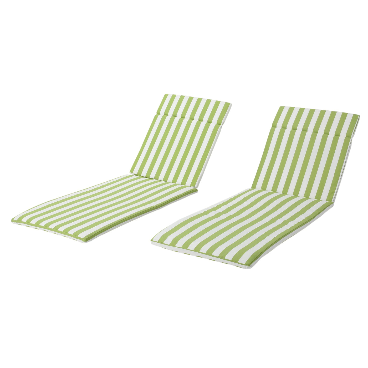 Salem Outdoor Cushion Set for Chaise Lounge - Cushions only (Set of 2) by Christopher Knight Home - 79.25L x 27.50W x 1.50H