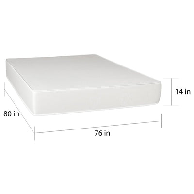 Select Luxury 14-inch Medium Firm Gel Memory Foam Mattress with Cooling Tech