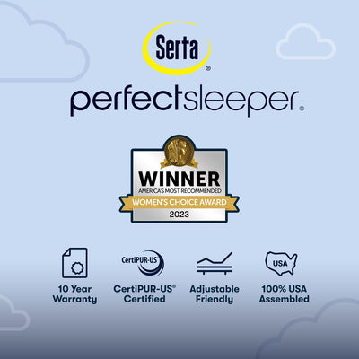 Serta Perfect Sleeper Radiant Rest 14 Hybrid Plush Mattress