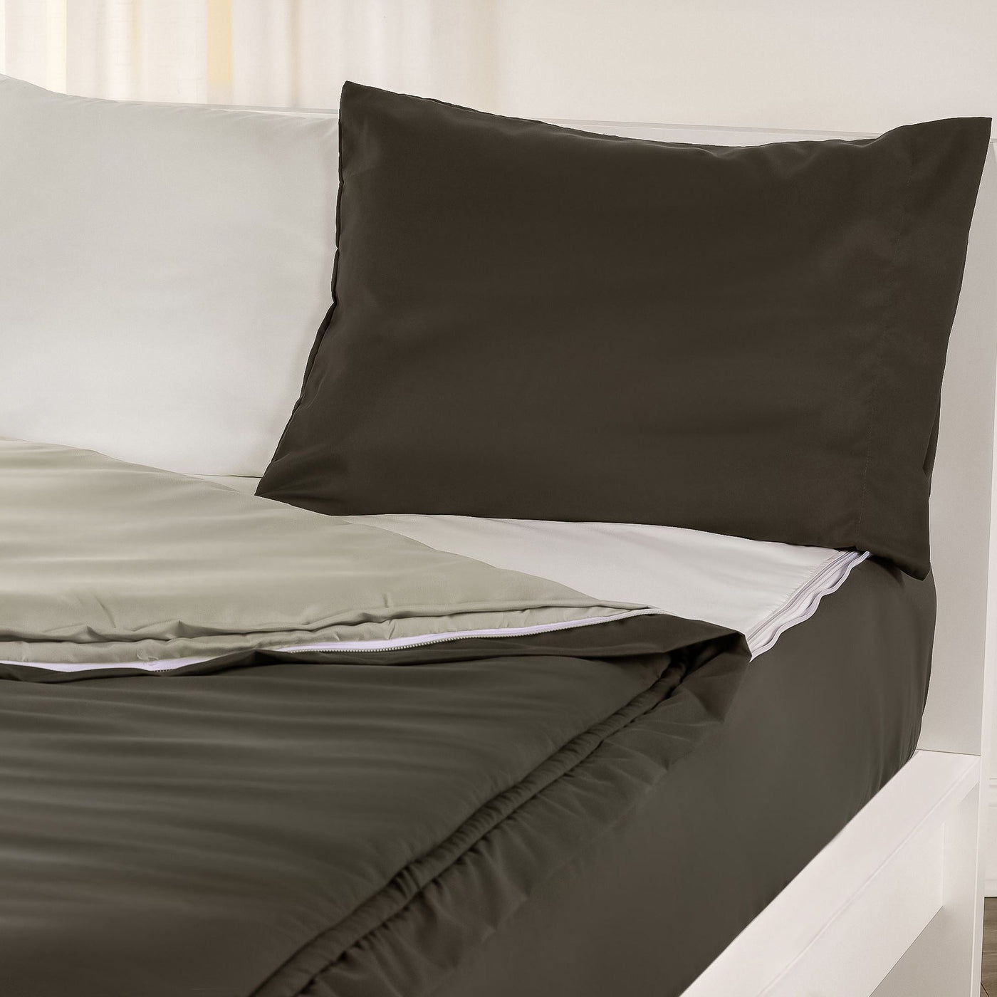 Siscovers Pewter Bunkie Deluxe Zipper Bedding Set