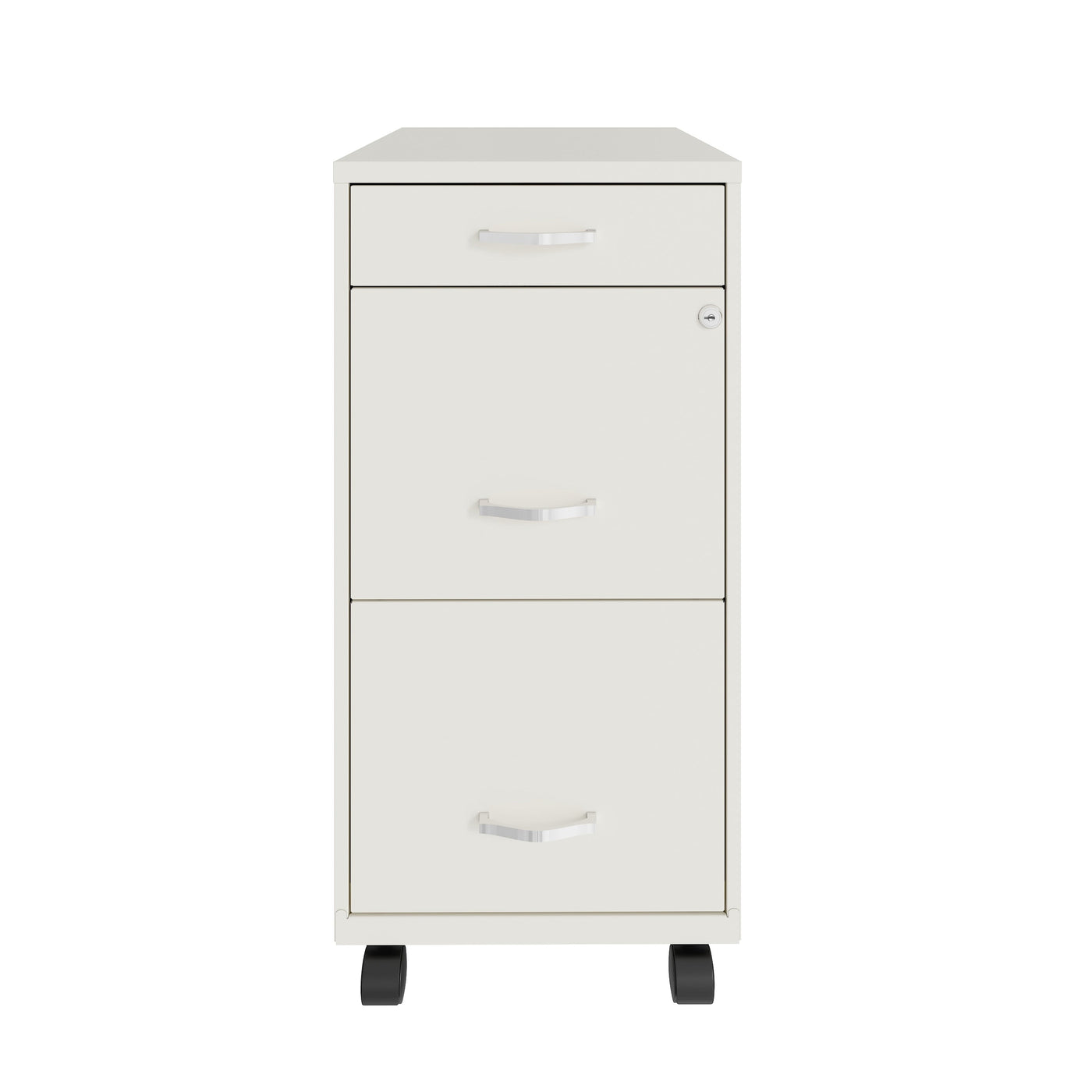 Space Solutions 18 Deep 3 Drawer Metal File Cabinet