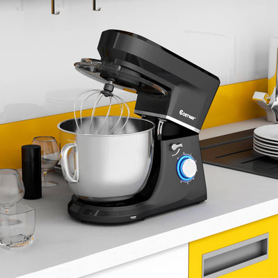 Stand Mixer 7.5 Qt 6 Speed Tilt-Head Electric Mixer with Beater