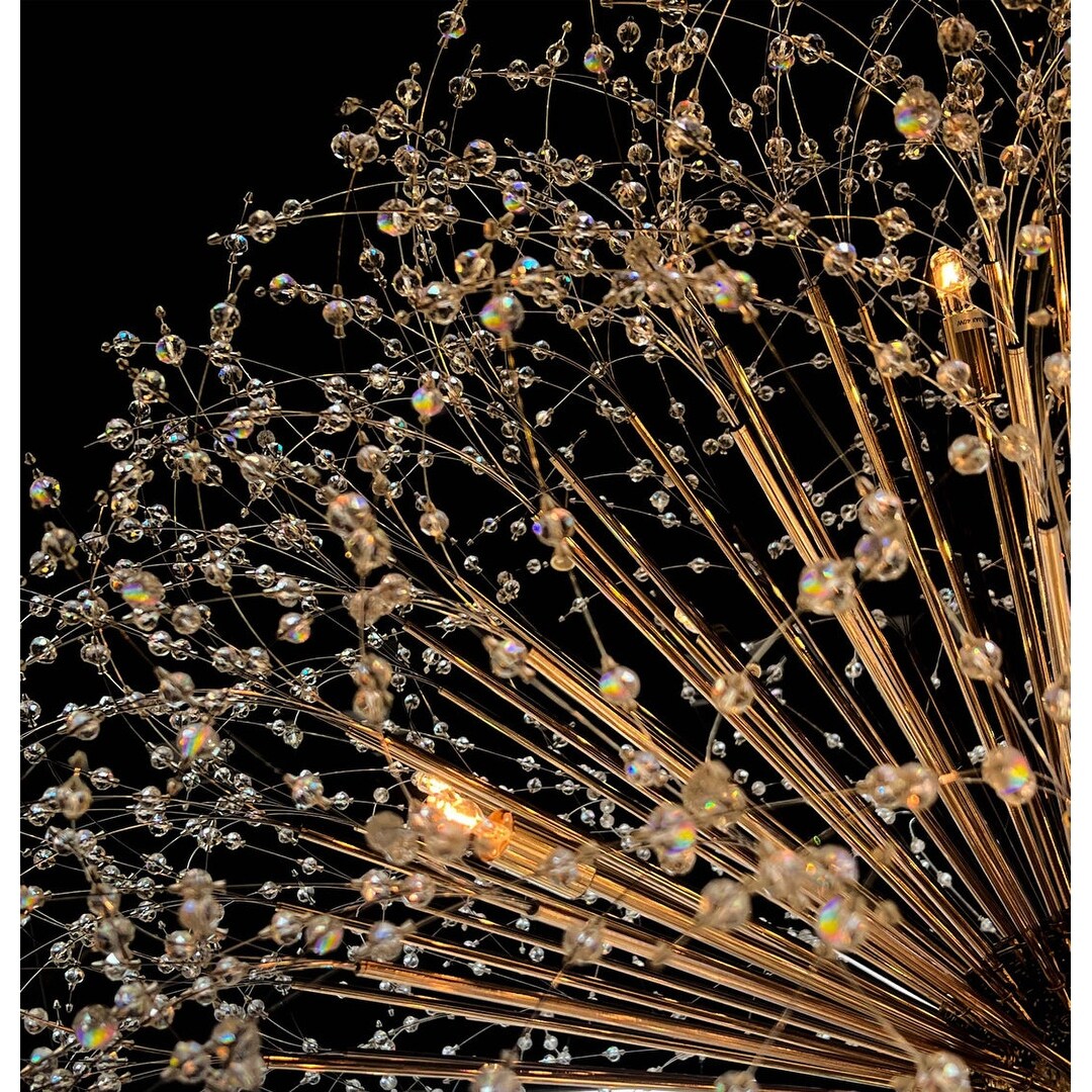 Starburst Chandelier 47 Wide Crystal Lighting Fixture