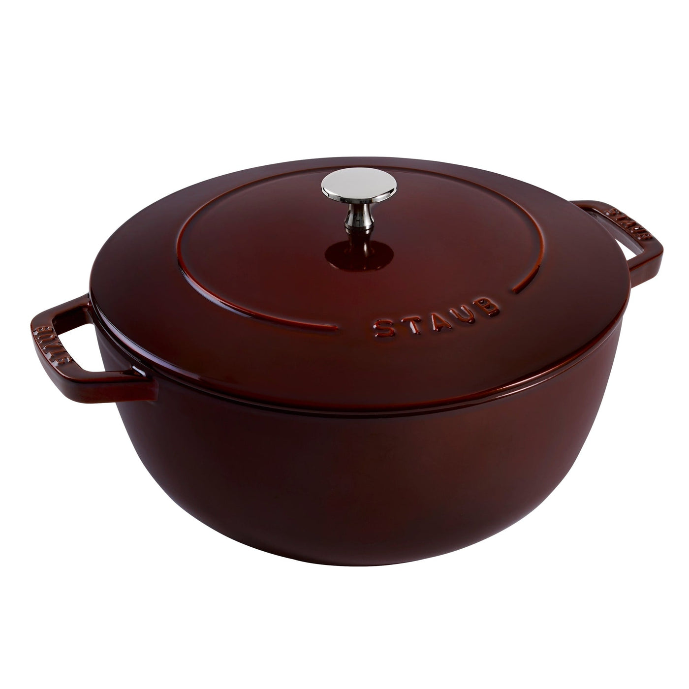 Staub Cast Iron Essential French Oven, Dutch Oven, 5-quart, serves 5-6, Made in France - 5-qt