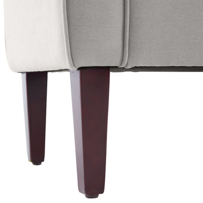 Upholstered Storage Bench Arm Bench Entryway Bench with Tufted Flip Top 50.4 Inches