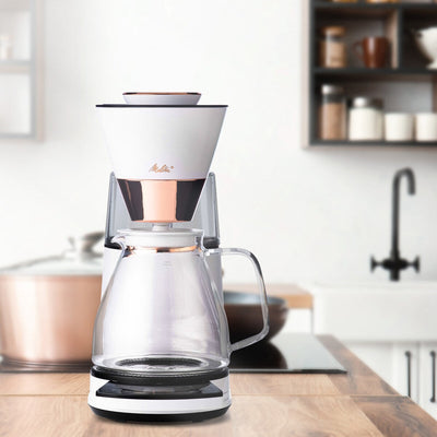 Vision 12-Cup Luxe Drip Coffee Maker with Revolving Dashboard