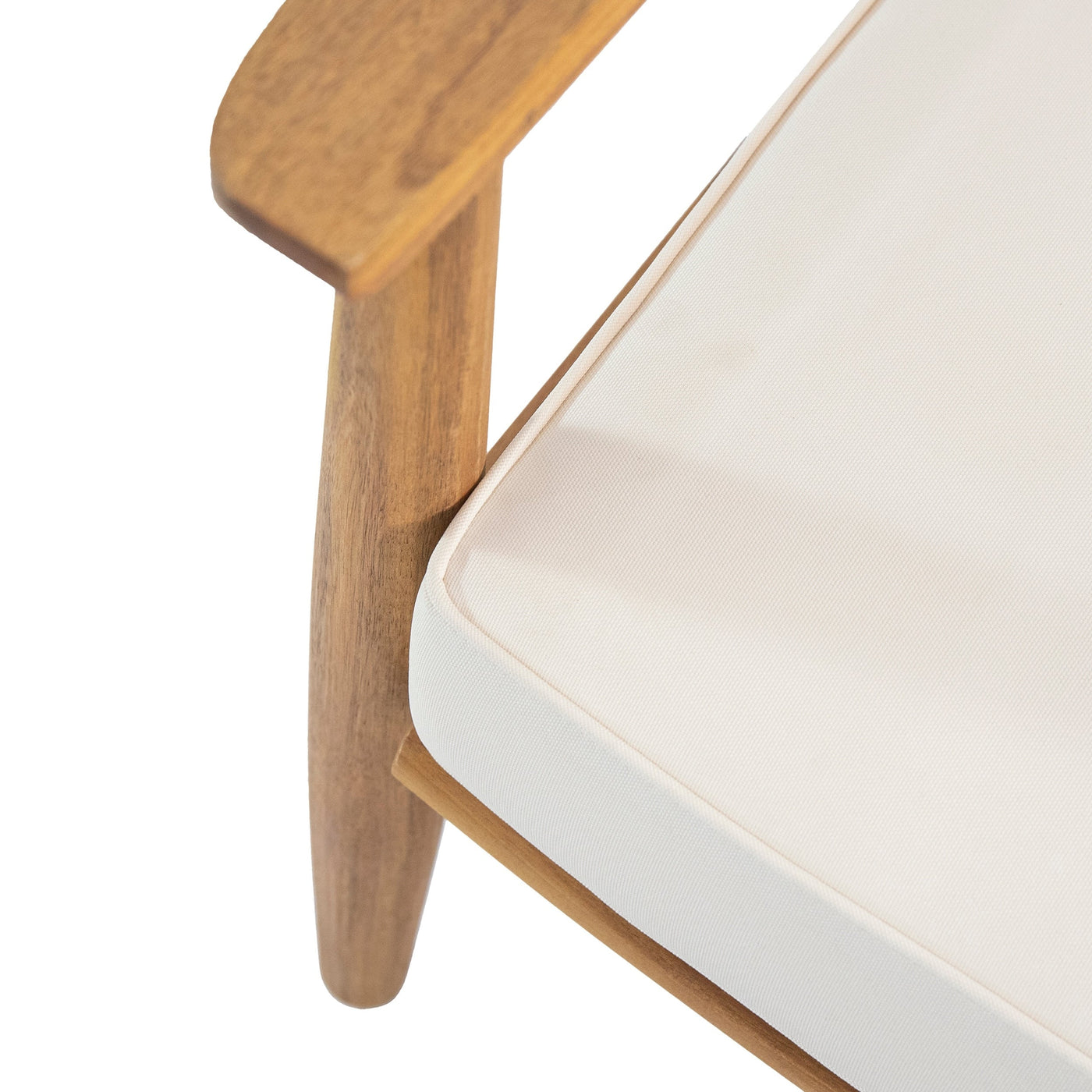 Willowbrook Outdoor Acacia Wood 4 Seater Chat Set by Christopher Knight Home