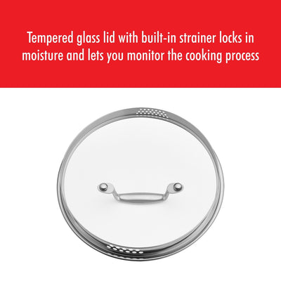 ZWILLING Clad CFX 6-qt Stainless Steel Ceramic Nonstick Dutch Oven